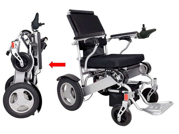 foldabale electric wheelchair - 4